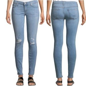 NWT Hudson Super Skinny Krista Ankle Distressed Jean